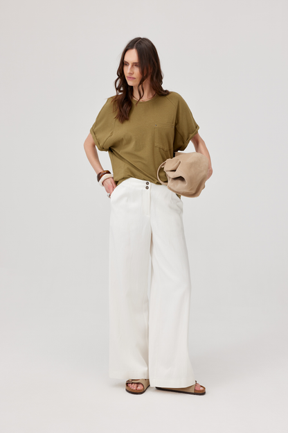 Filo linen trousers