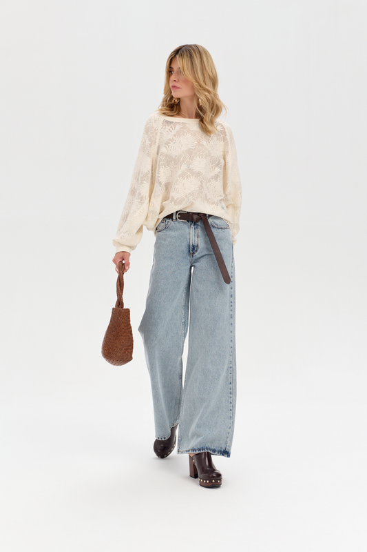 Echo wide leg jeans