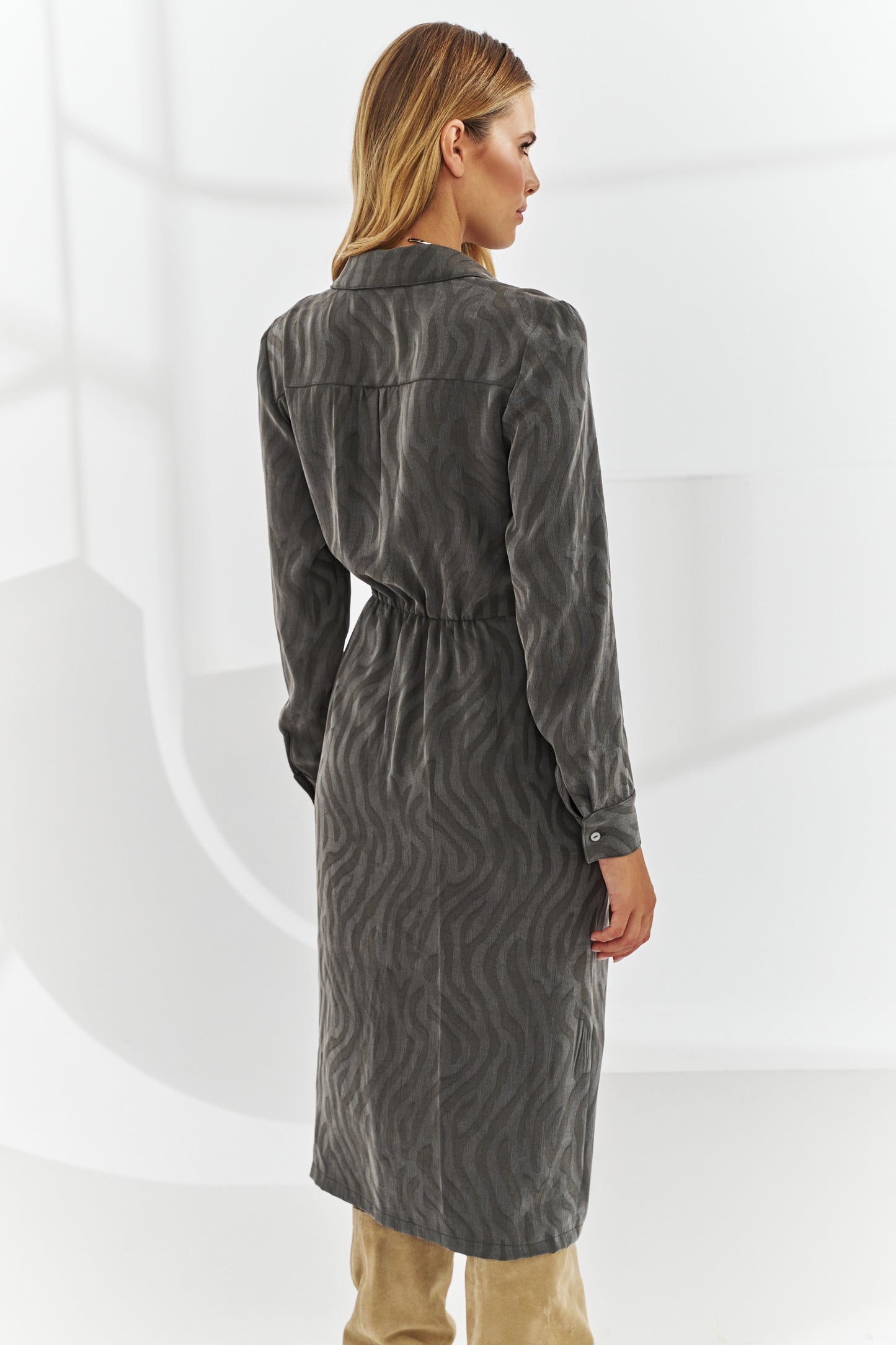 Cono dress anthracite