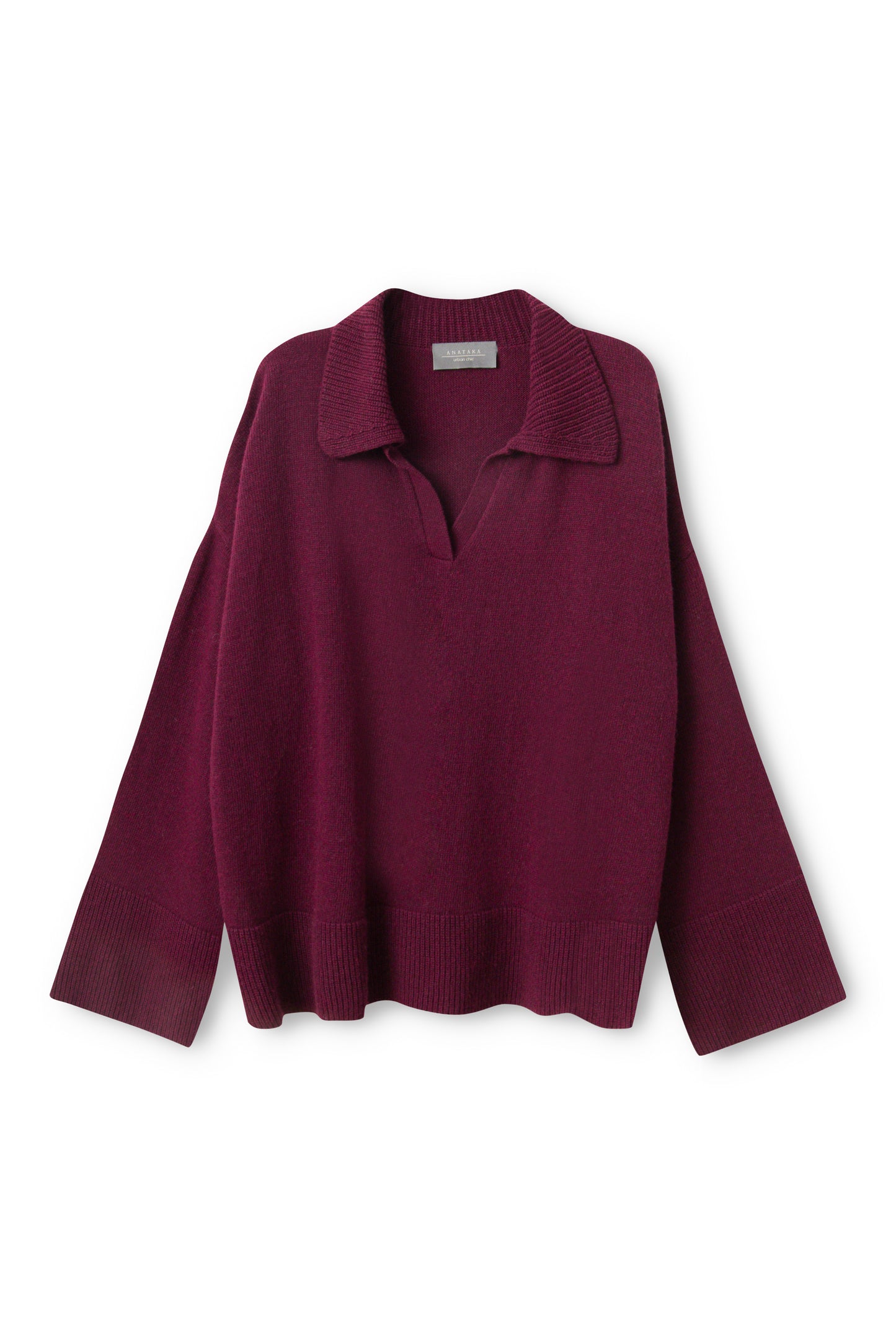 Sweter z kaszmirem Adore bordo