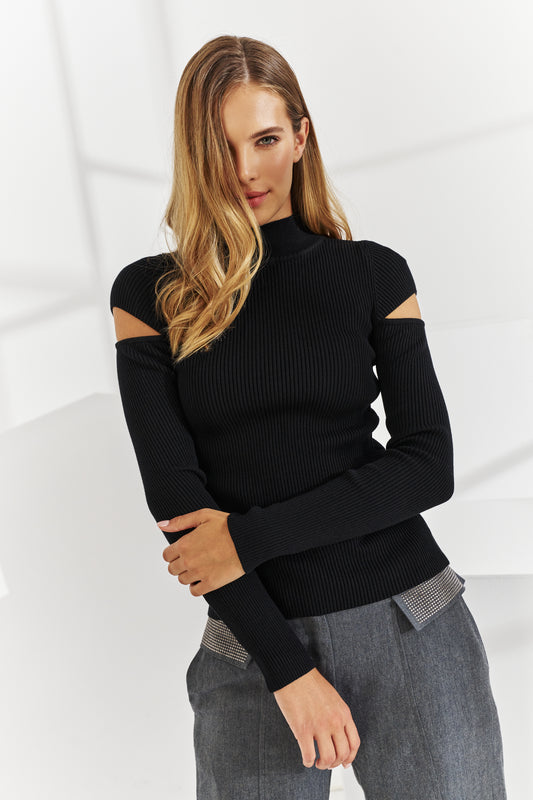 Manx sweater Black