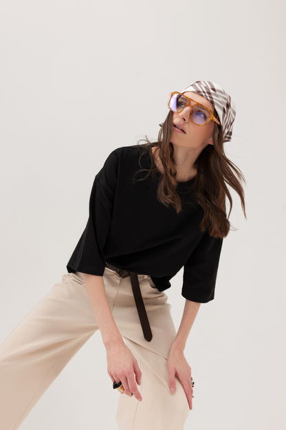 Apaszka Oslo brązowa