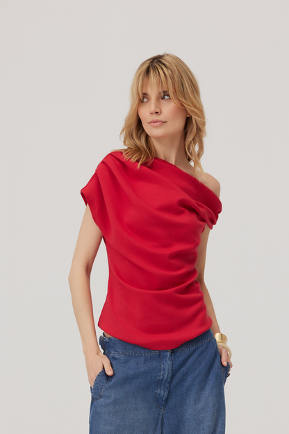 Top Heartbreaker czerwony