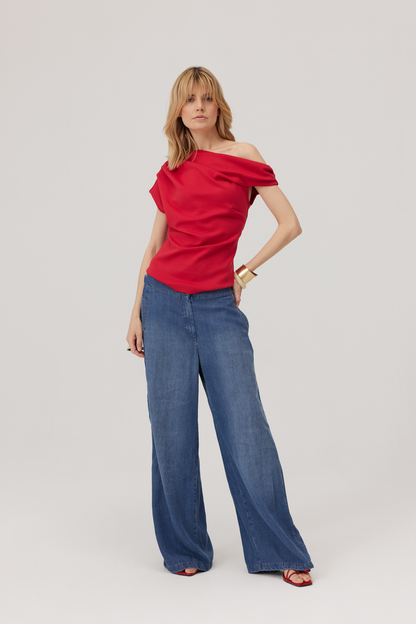 Top Heartbreaker czerwony