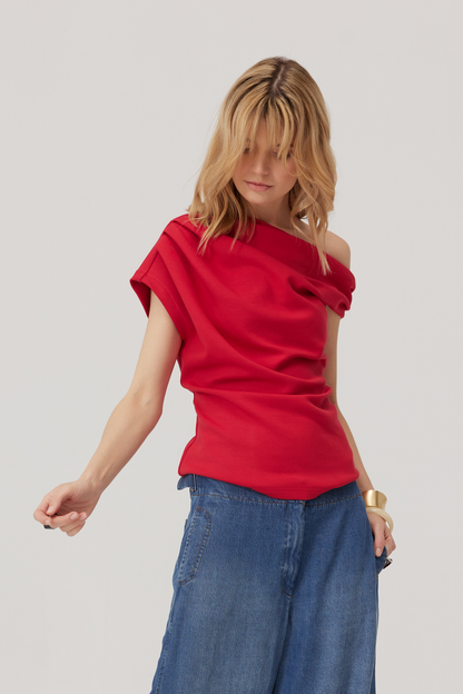 Top Heartbreaker czerwony