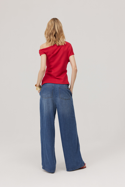 Top Heartbreaker czerwony