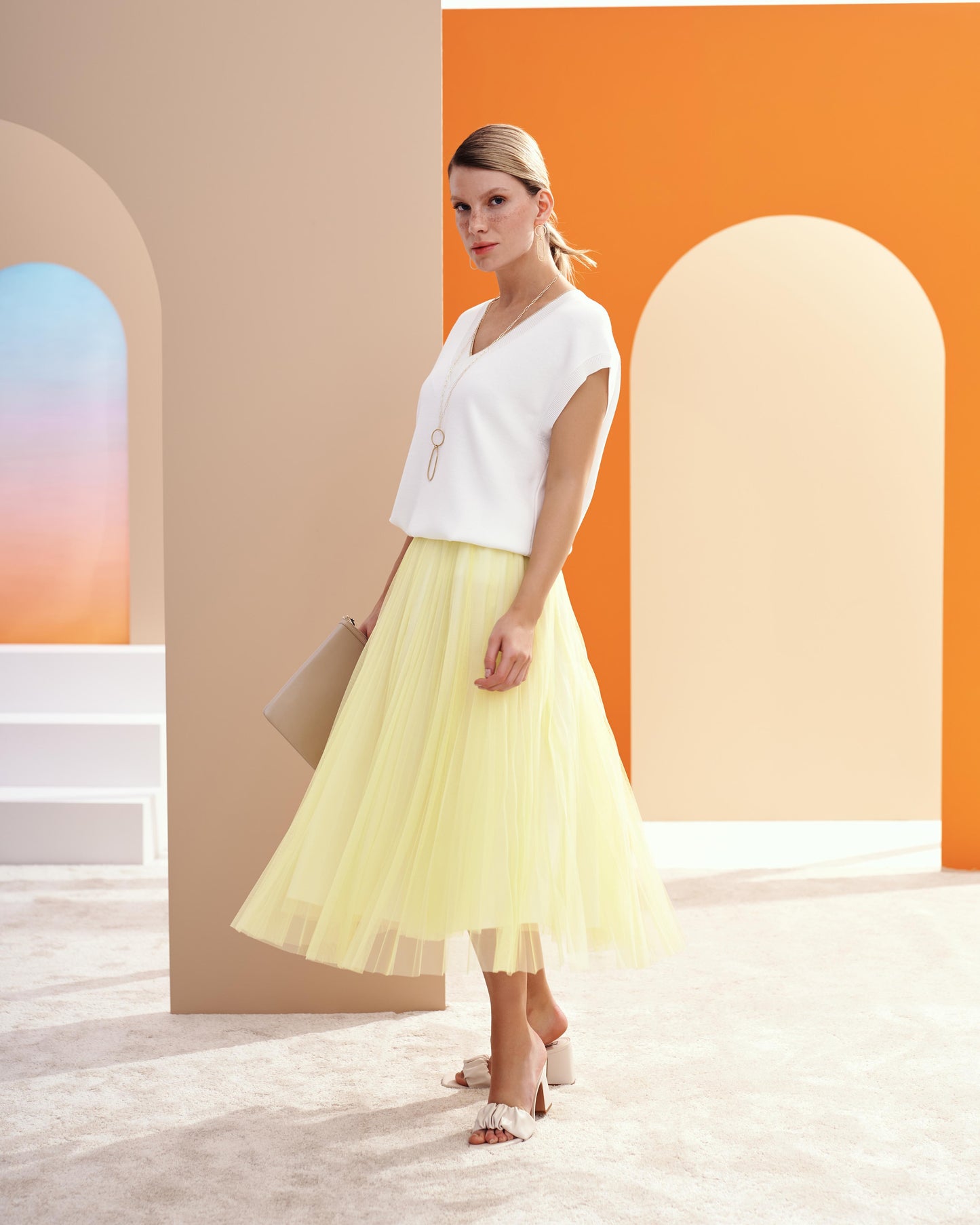 Reni Yellow Skirt